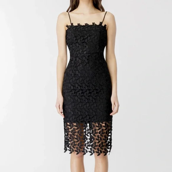 bardot lace sheath dress black Women's Black Lace Bardot Long Sleeve Mini Dress